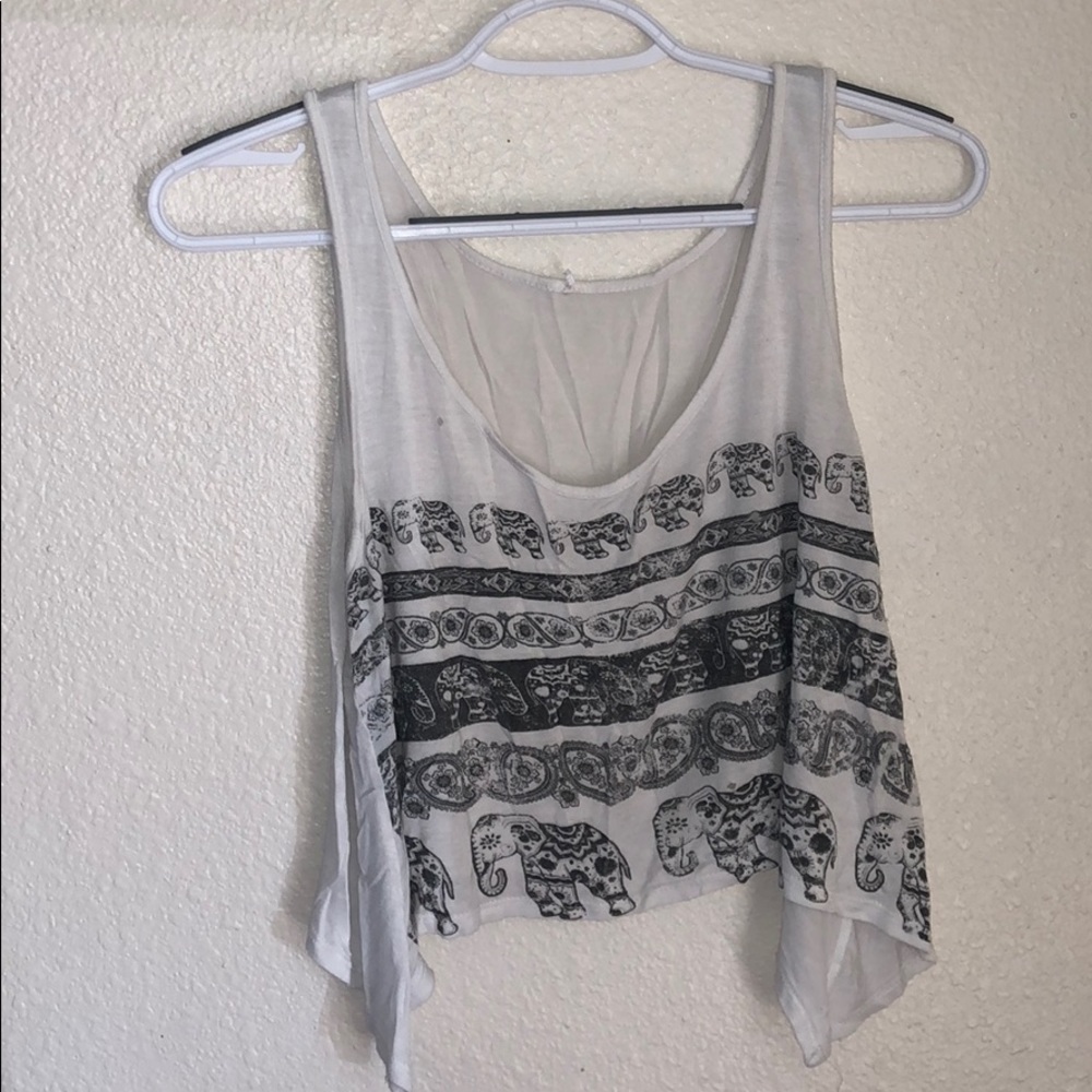 Elephant crop top!
